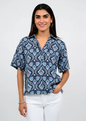 SO MUCH TO SEE BLOUSE