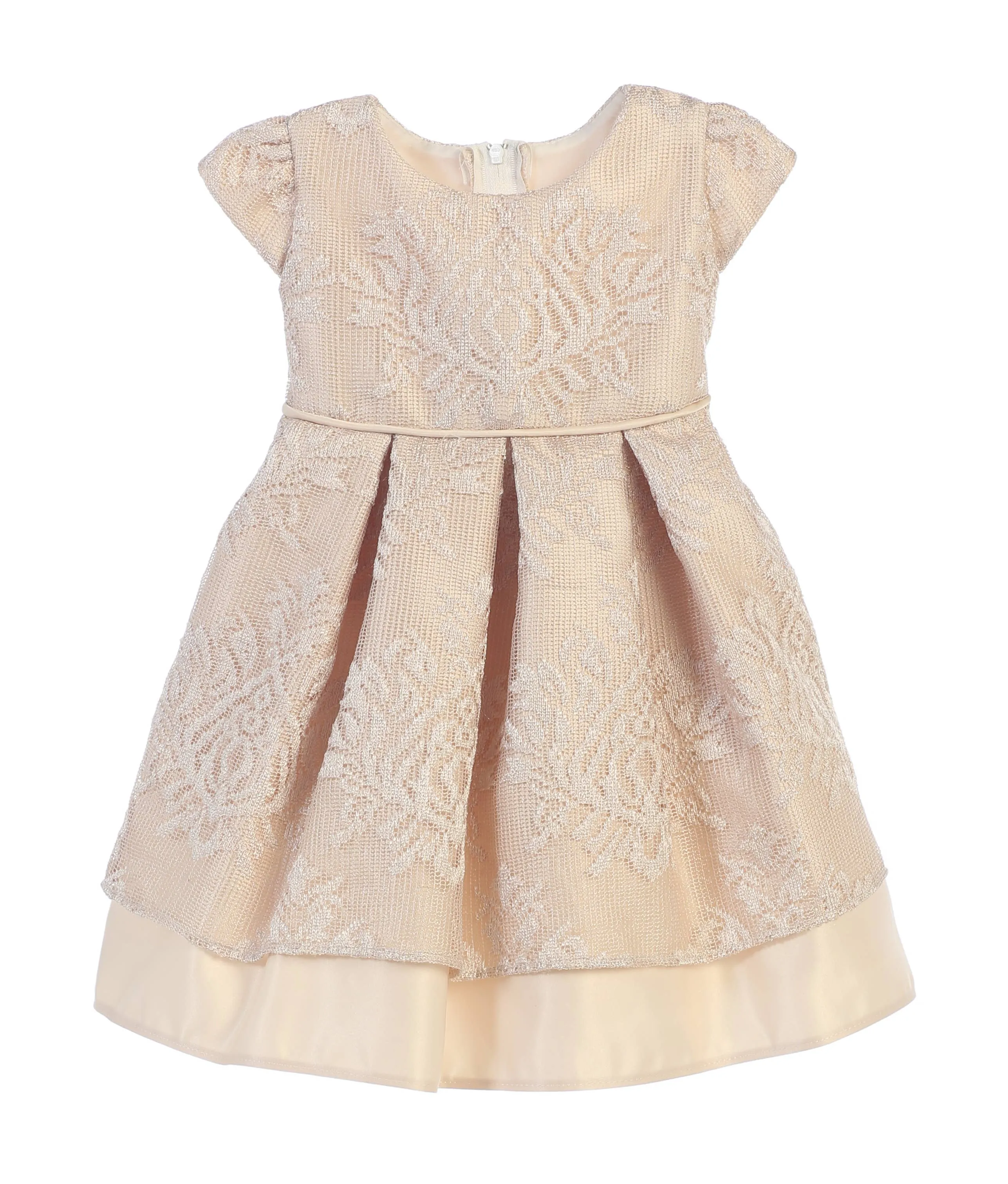 Soft Vintage Lace With Satin