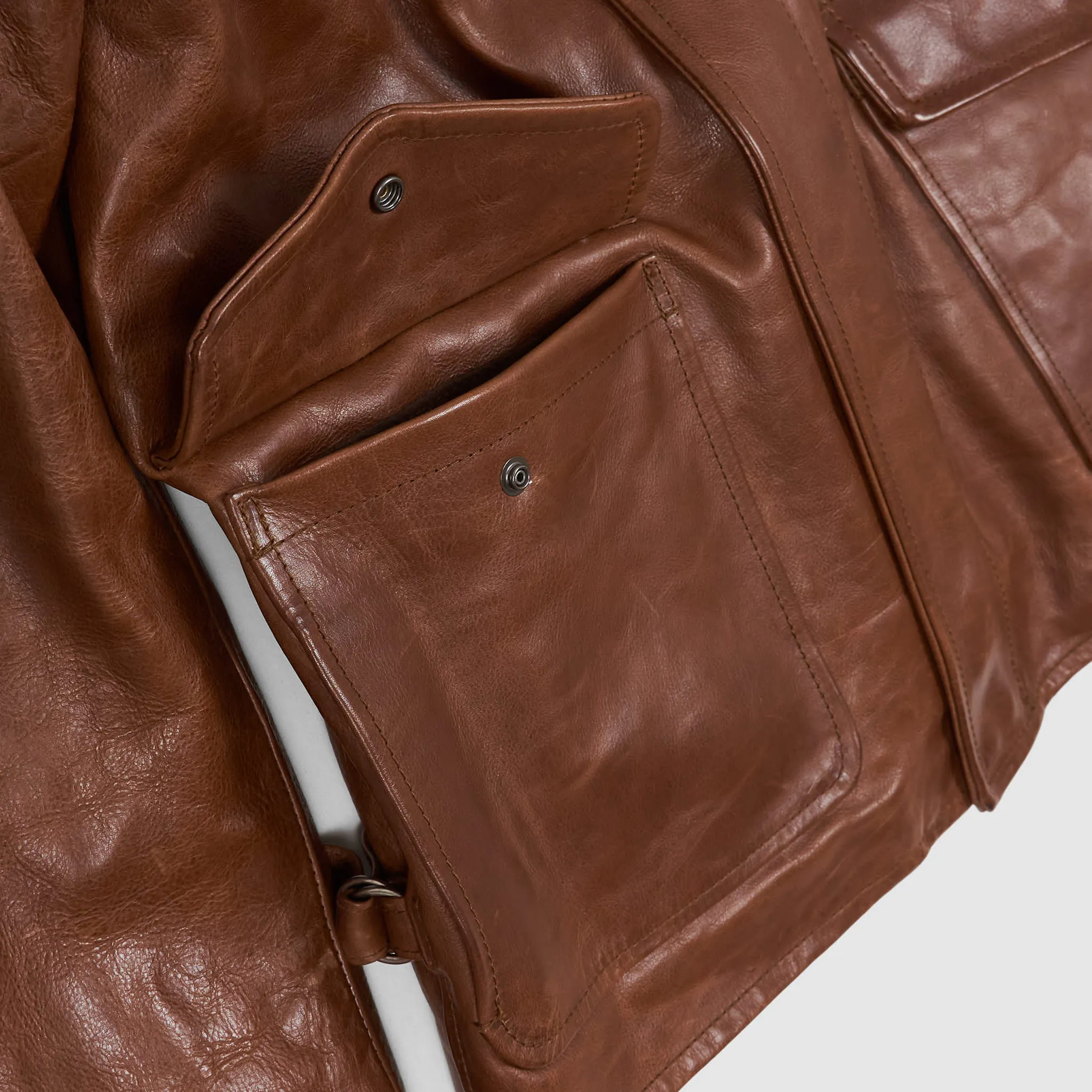 Stewart Buffalo Skipper «Indy» Leather Jacket