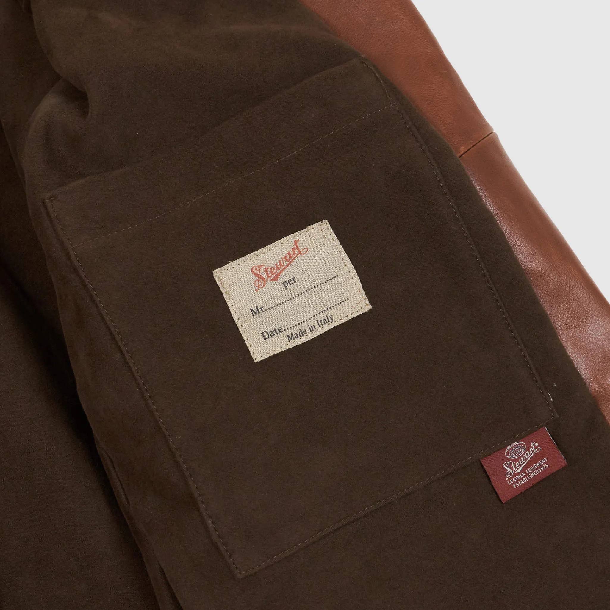 Stewart Buffalo Skipper «Indy» Leather Jacket