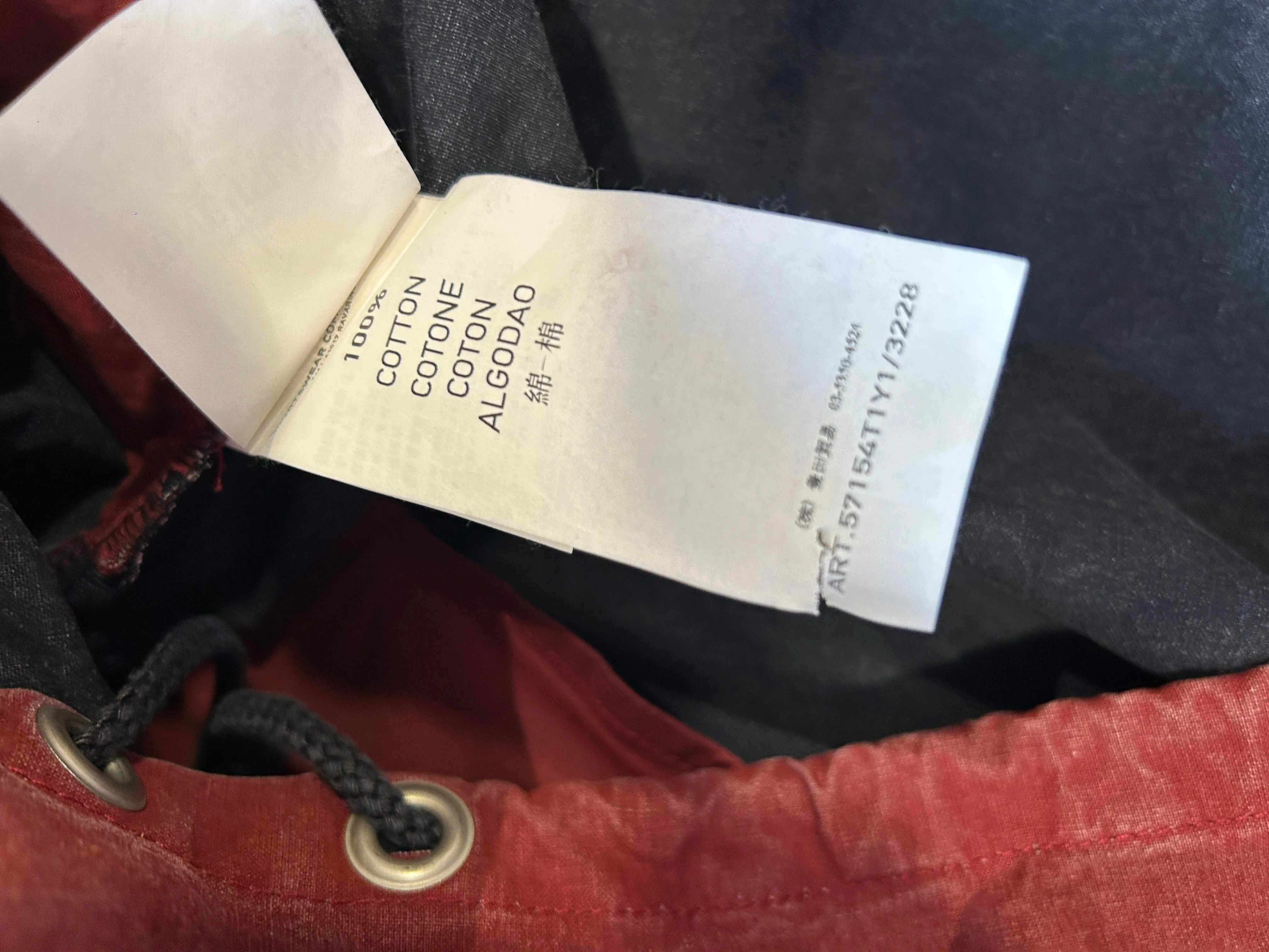 Stone Island AW/12 Tela Stella Re-Issue 30th Anniversary Smock L