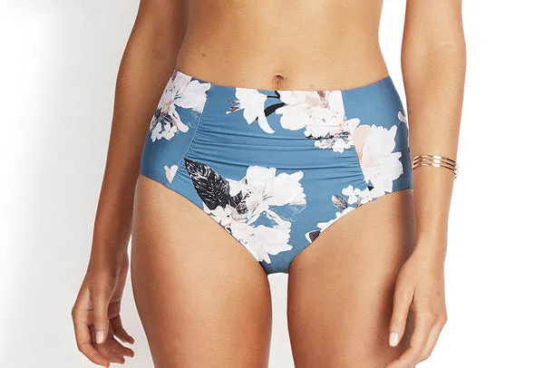 Summer Muse High Waisted Pant - Bluestone