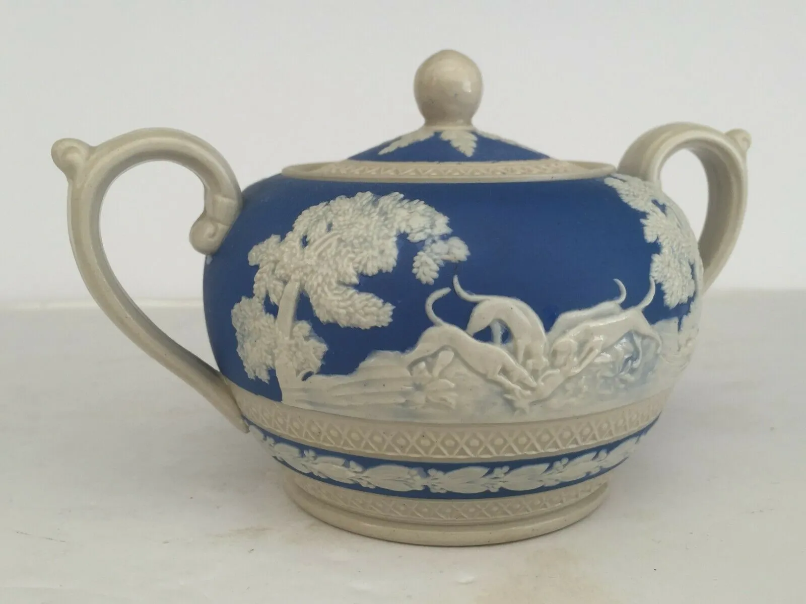 Tea Set Copeland Spode Vintage Fox Hunt Scene