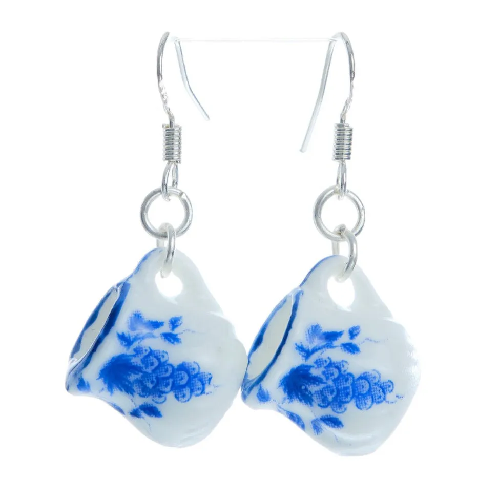 Tea Set Creamer Dangle Earrings