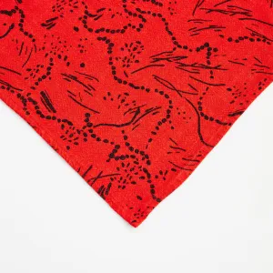 Tea Towel - Drape - Midnight - Tomato