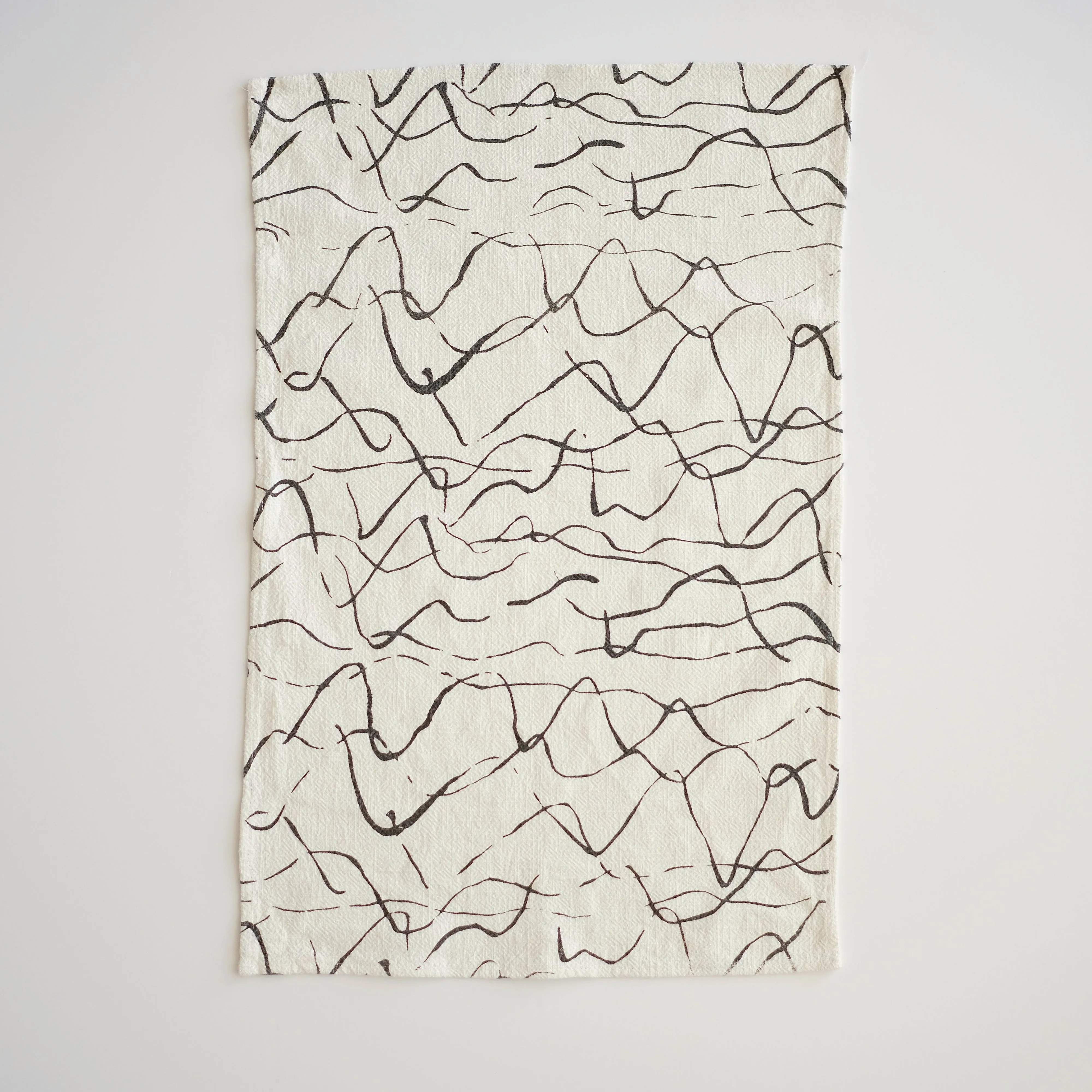 Tea Towel - Weave - mulch