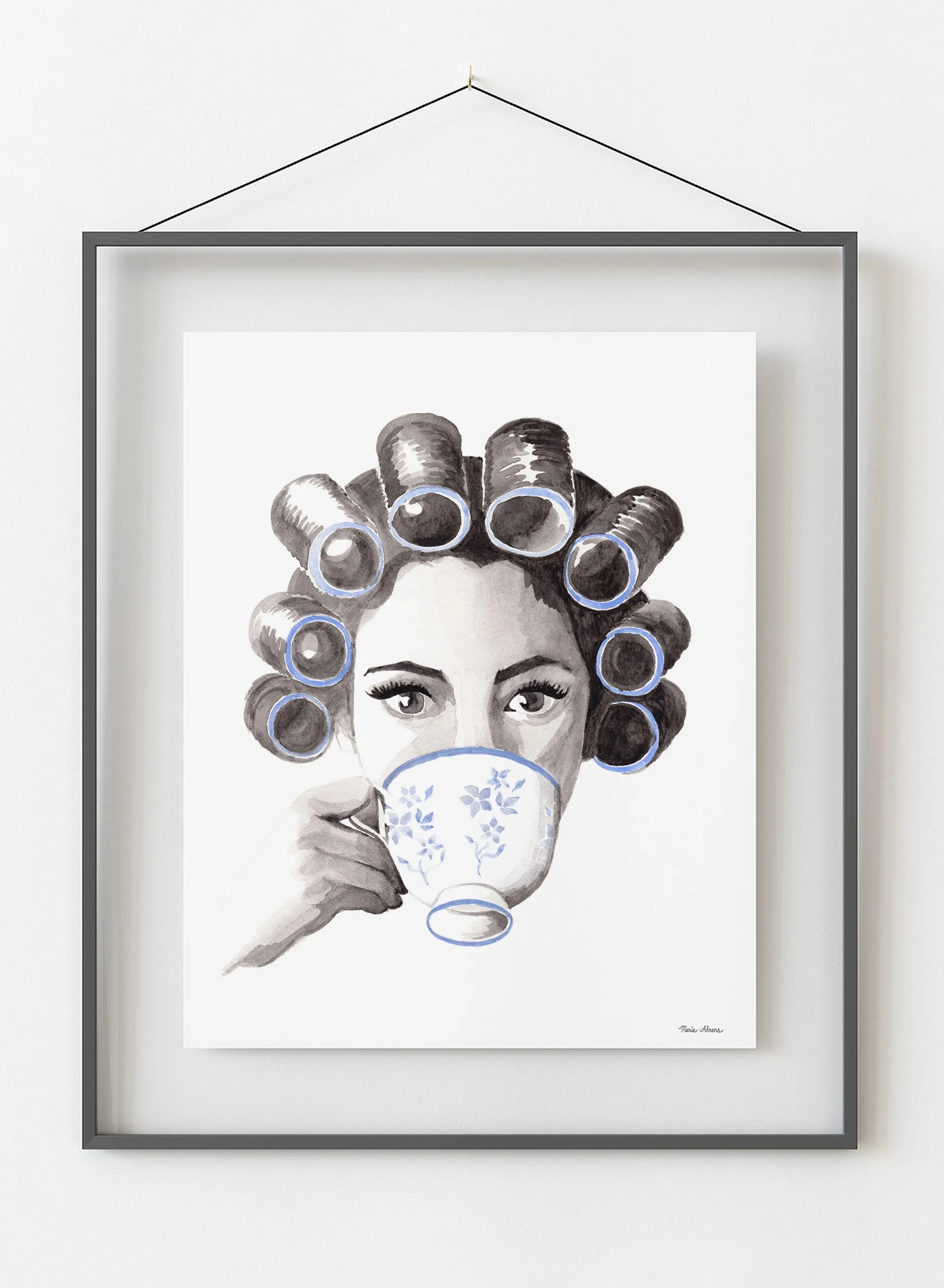 Tea Watercolor Art Print