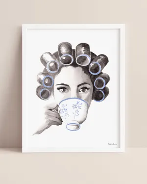 Tea Watercolor Art Print