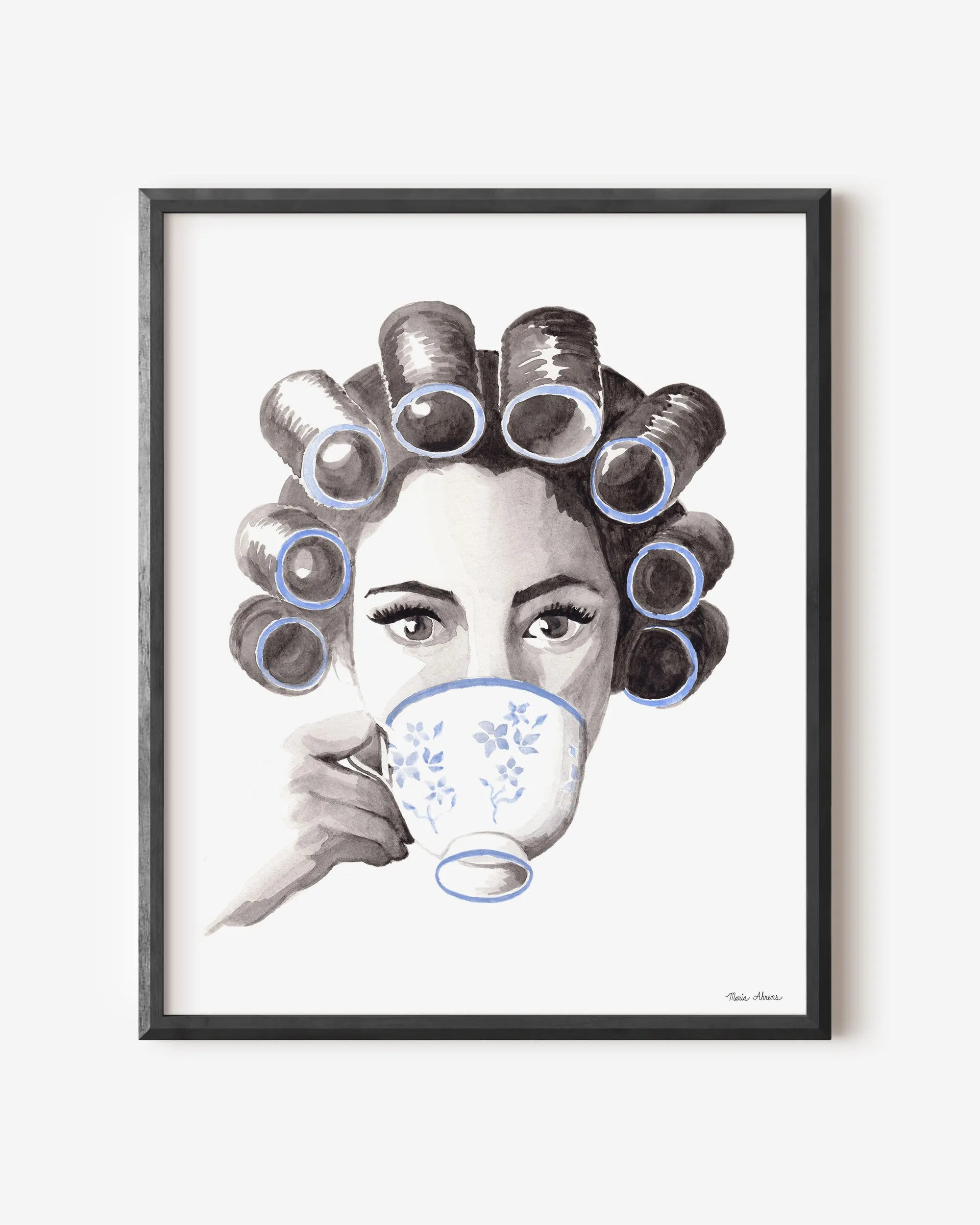 Tea Watercolor Art Print