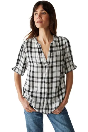 TESSA PUFF SLEEVE BUTTON DOWN