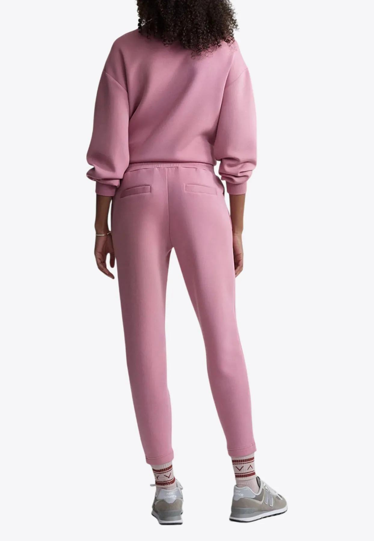 The Slim High-Waisted Track Pants 25"