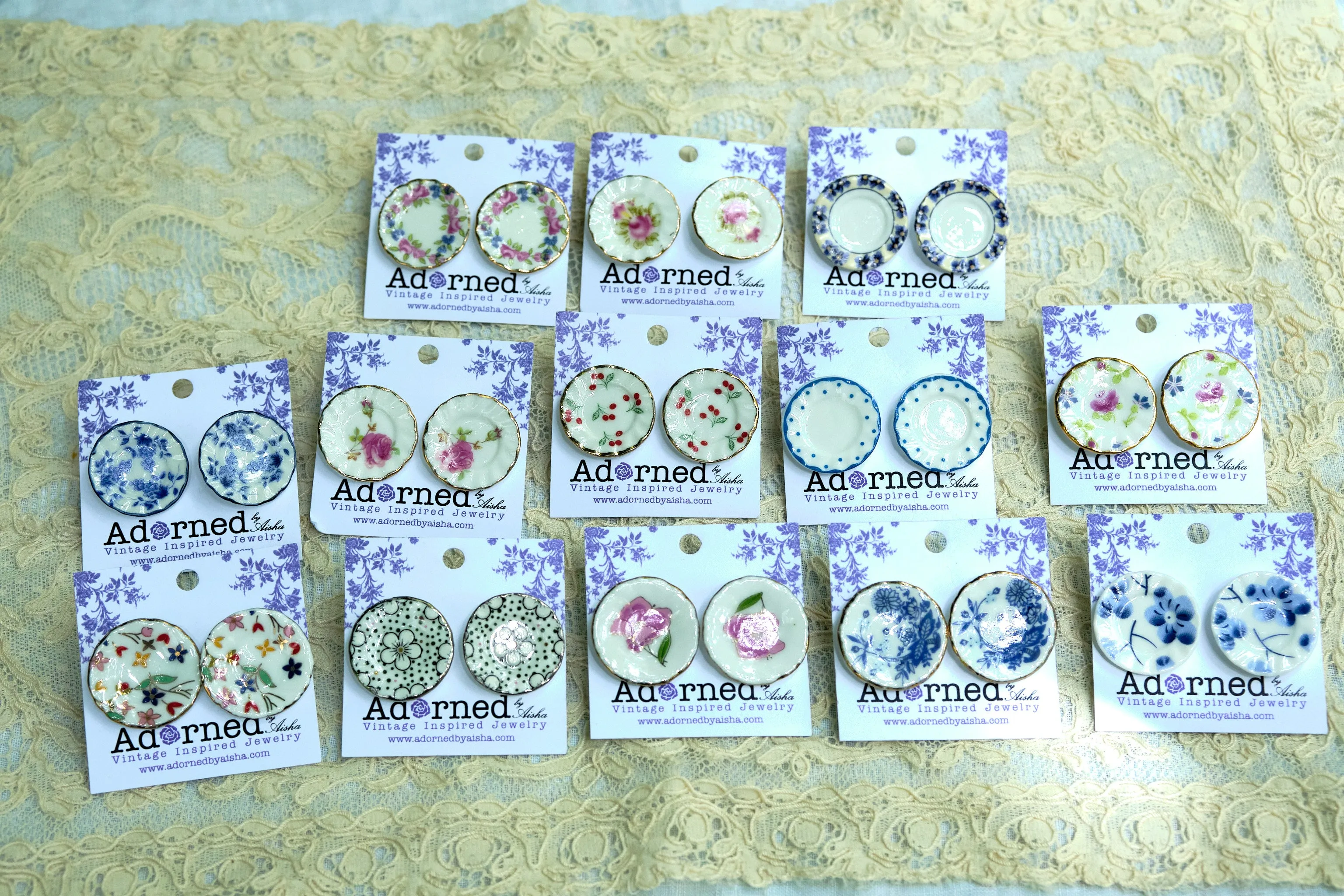 The Tea Saucers Studs