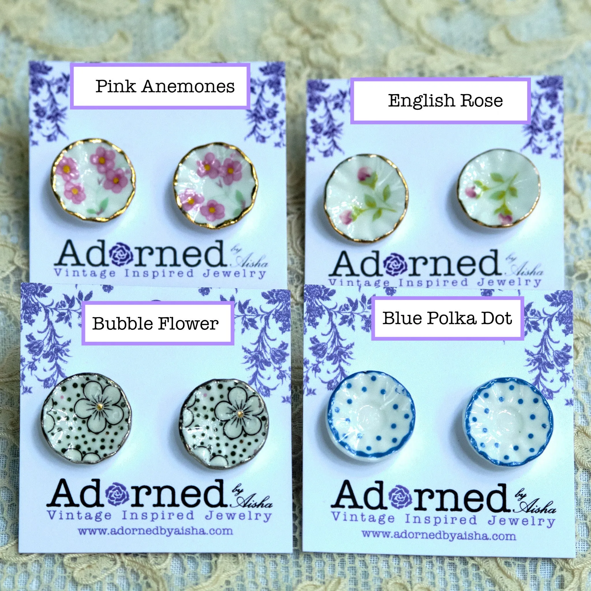 The Tea Saucers Studs