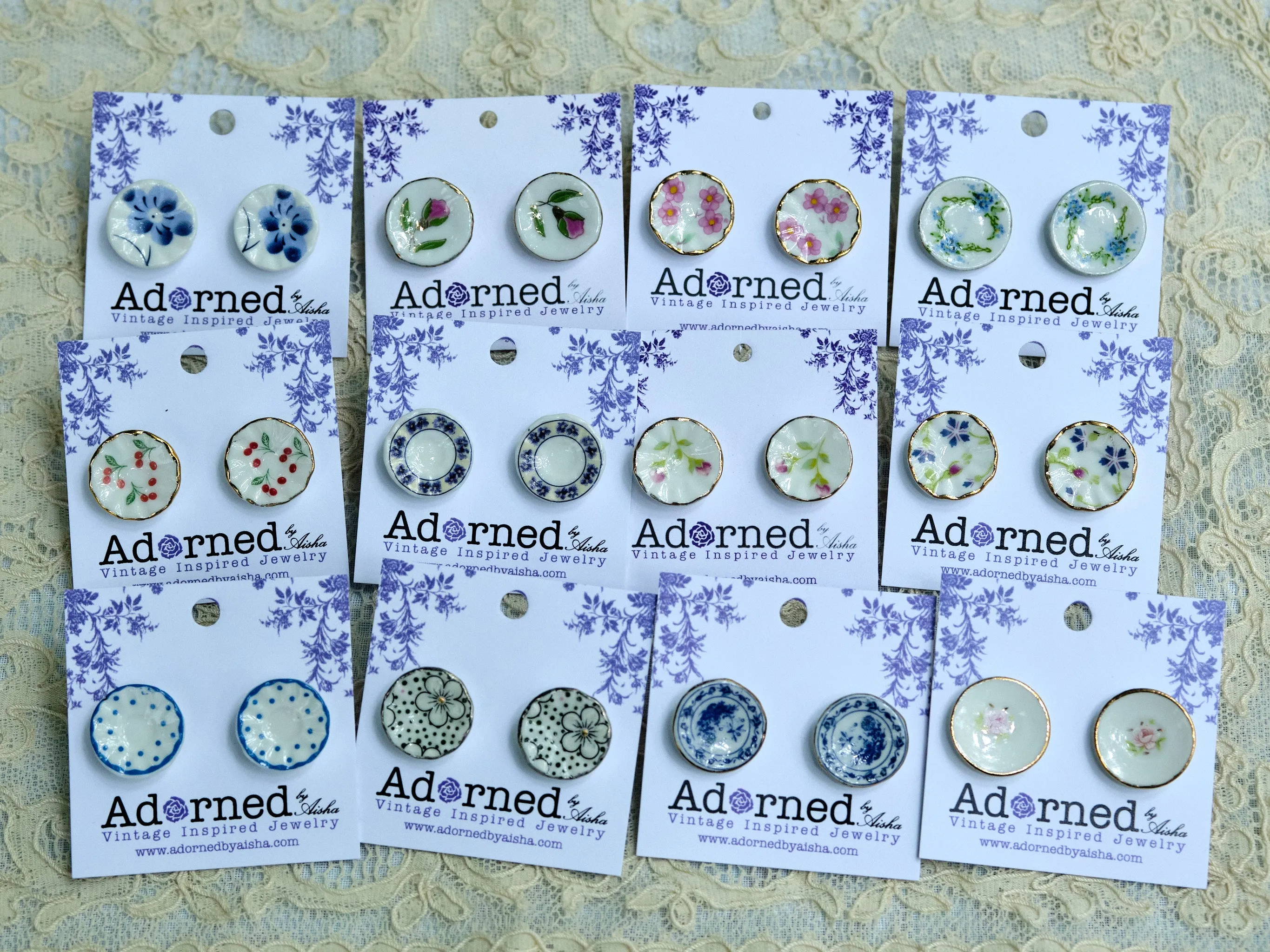 The Tea Saucers Studs