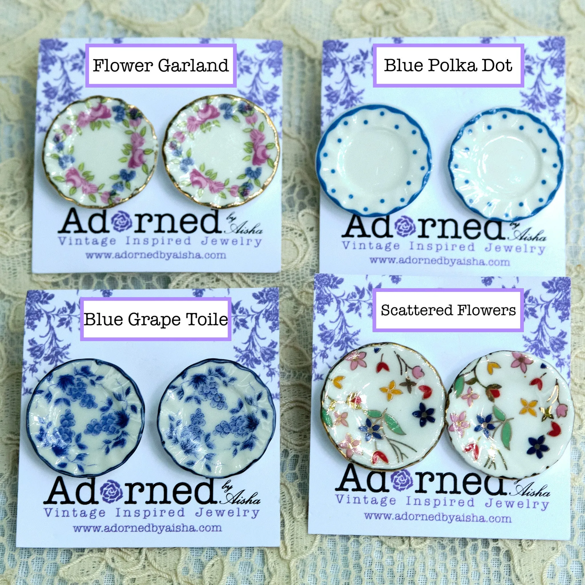 The Tea Saucers Studs