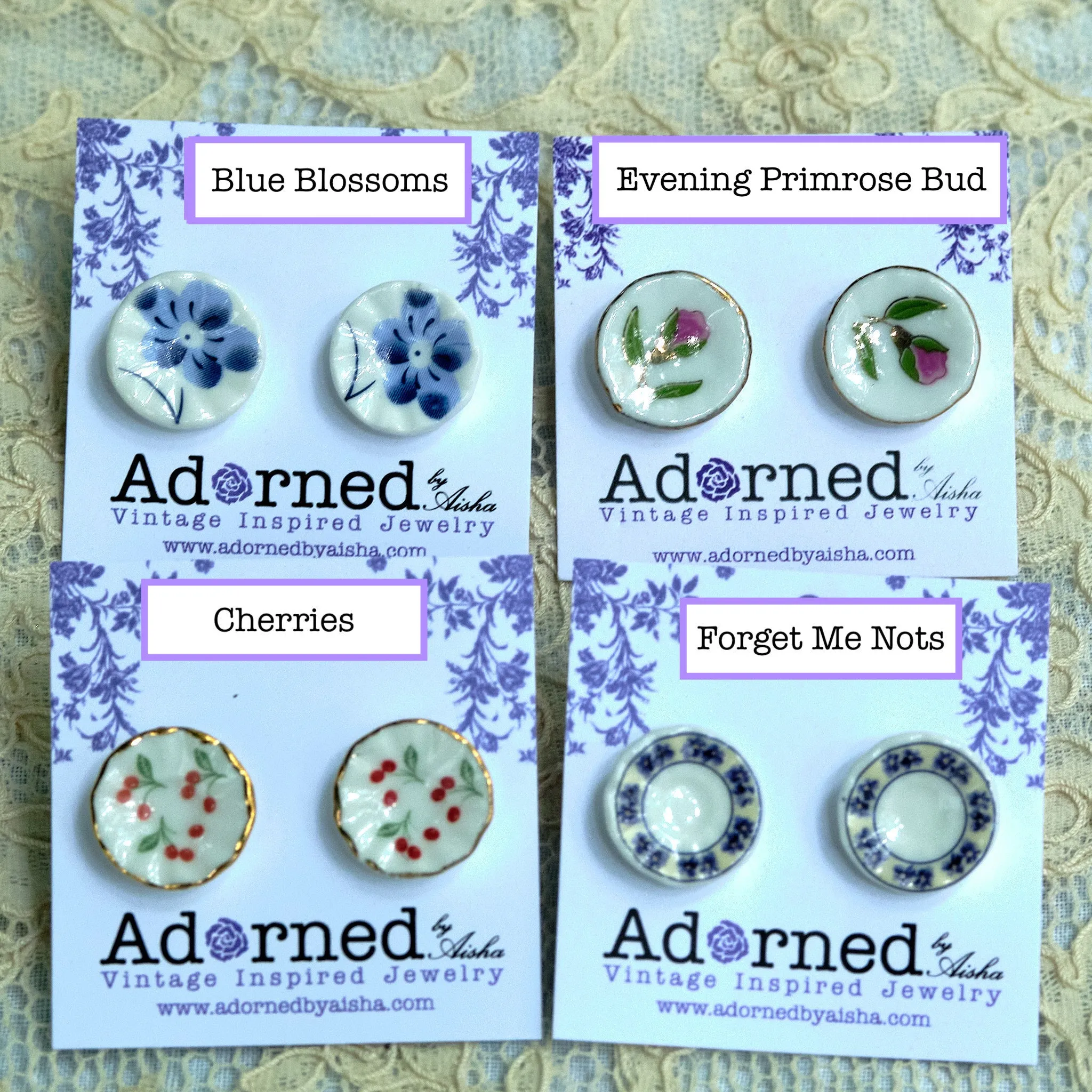 The Tea Saucers Studs