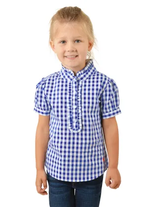 Thomas Cook Girl’s Dolly Ruffle Collar Short Sleeve Blouse