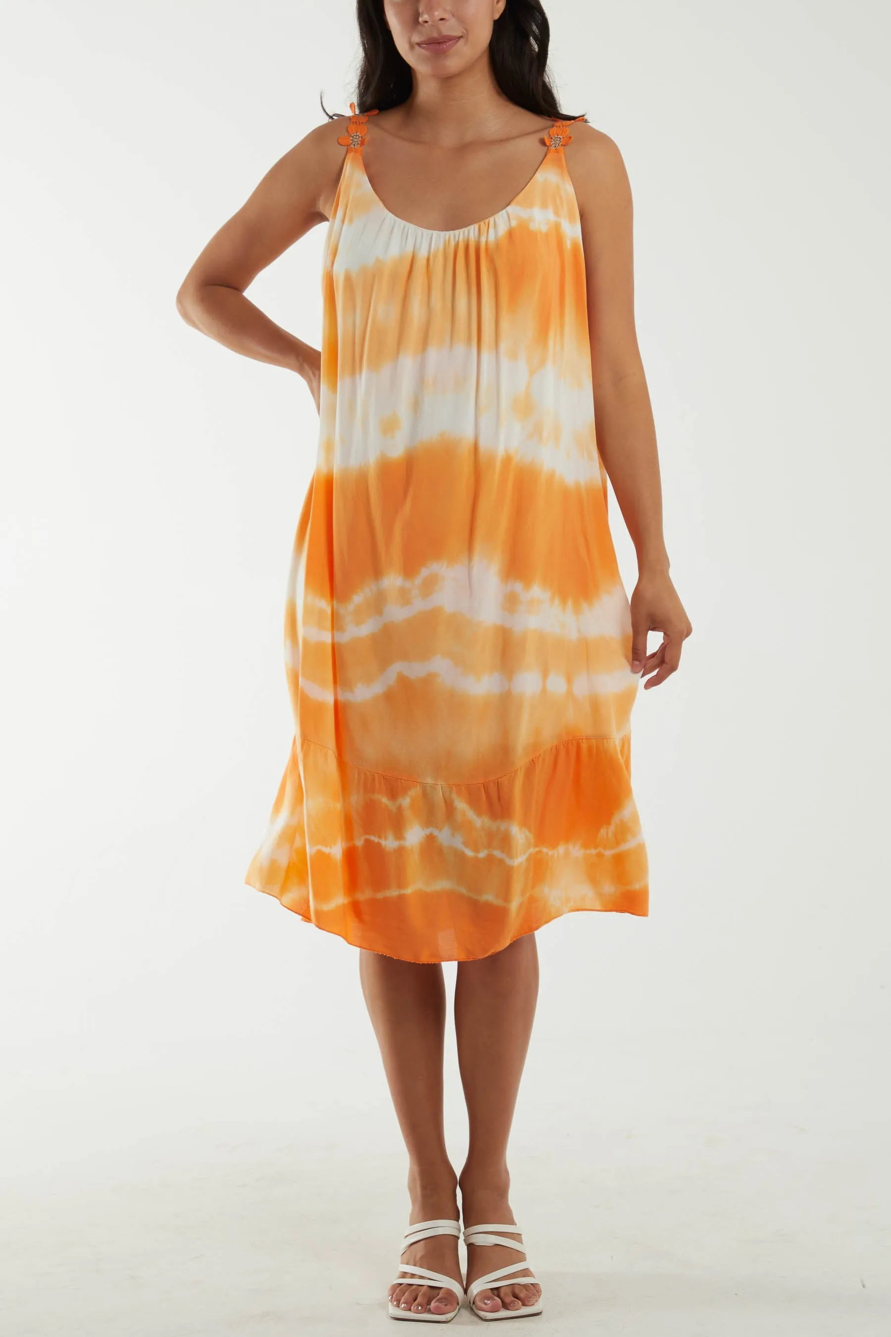 Tie Dye Swing Dress