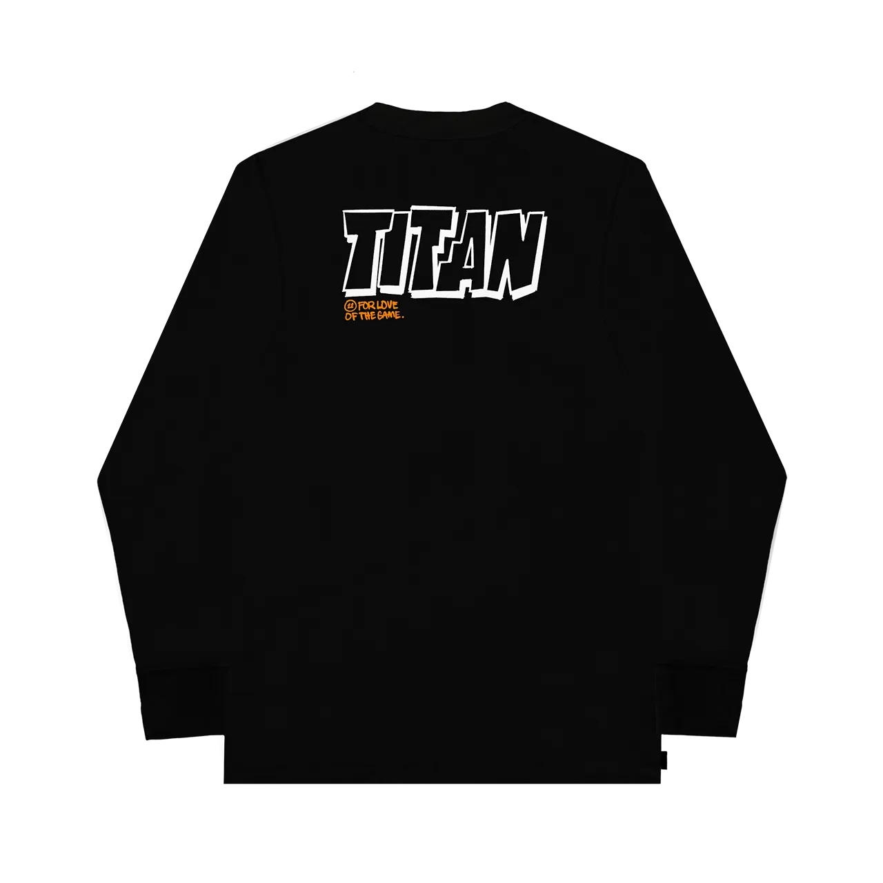 Titan Hoops Talk Basketball Long-Sleeve Tee - Black