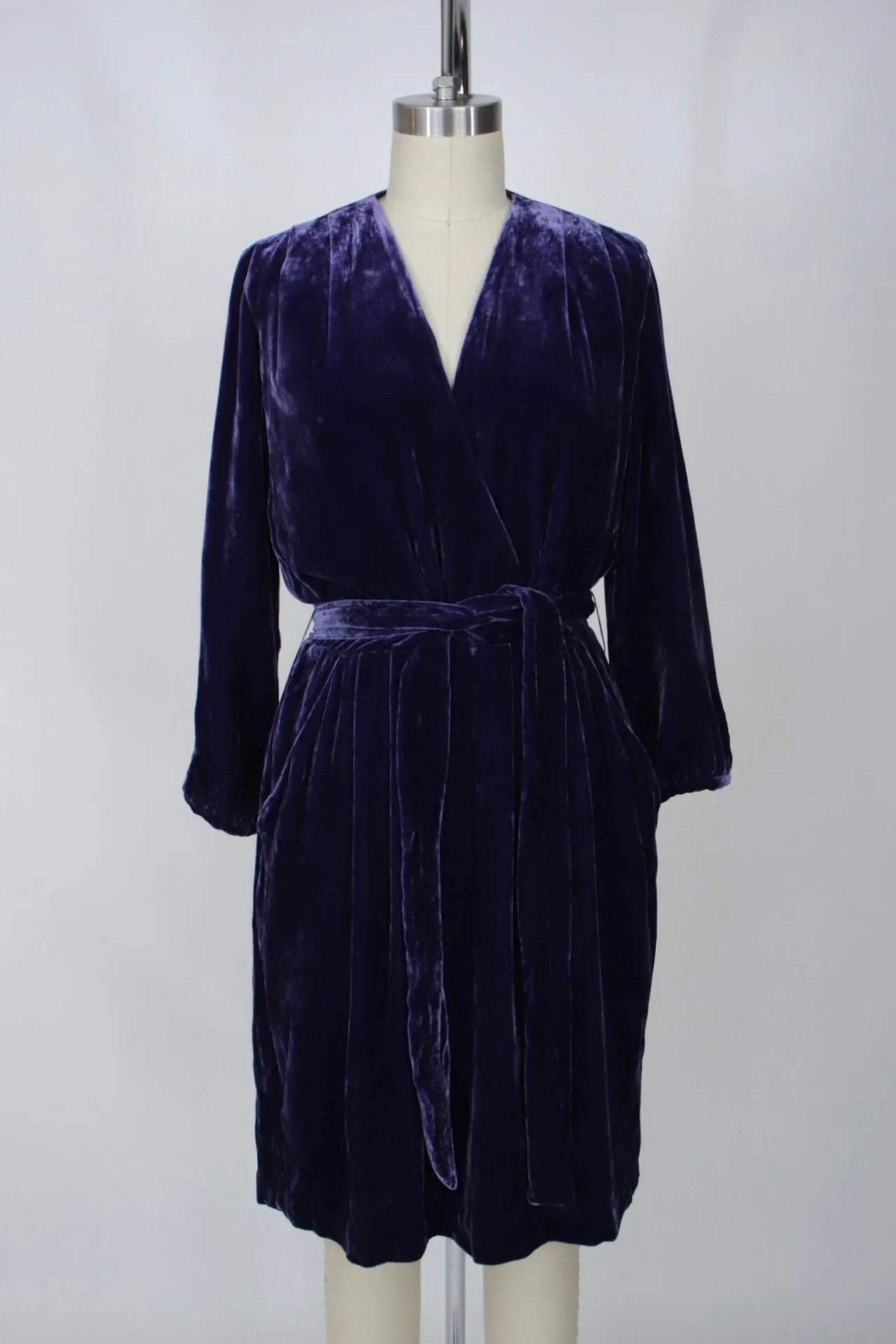Toast Velvet Pleated Dress