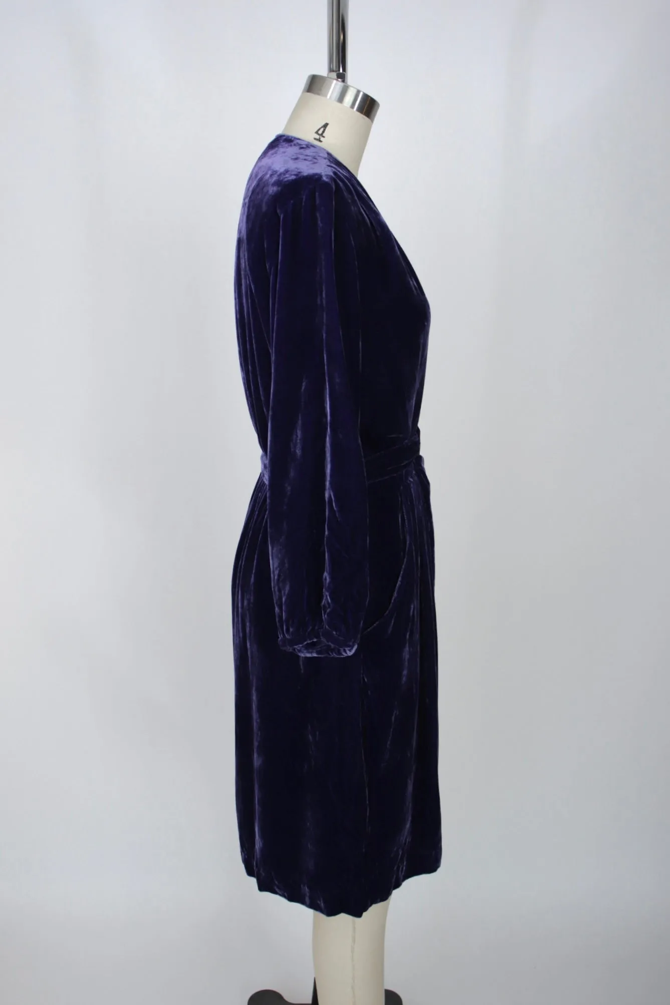 Toast Velvet Pleated Dress
