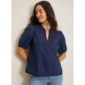 Tommy Bahama Women's Oceana Puff Short Sleeve Top - Coastline