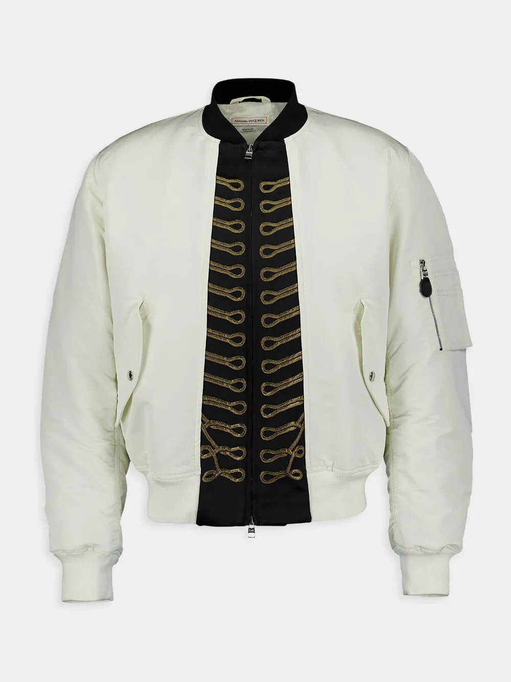 Trompe-l'œil Bomber Jacket