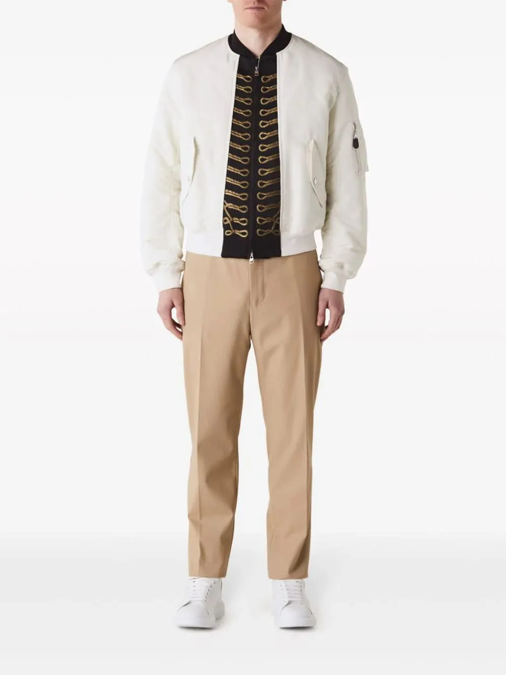 Trompe-l'œil Bomber Jacket