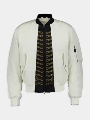 Trompe-l'œil Bomber Jacket