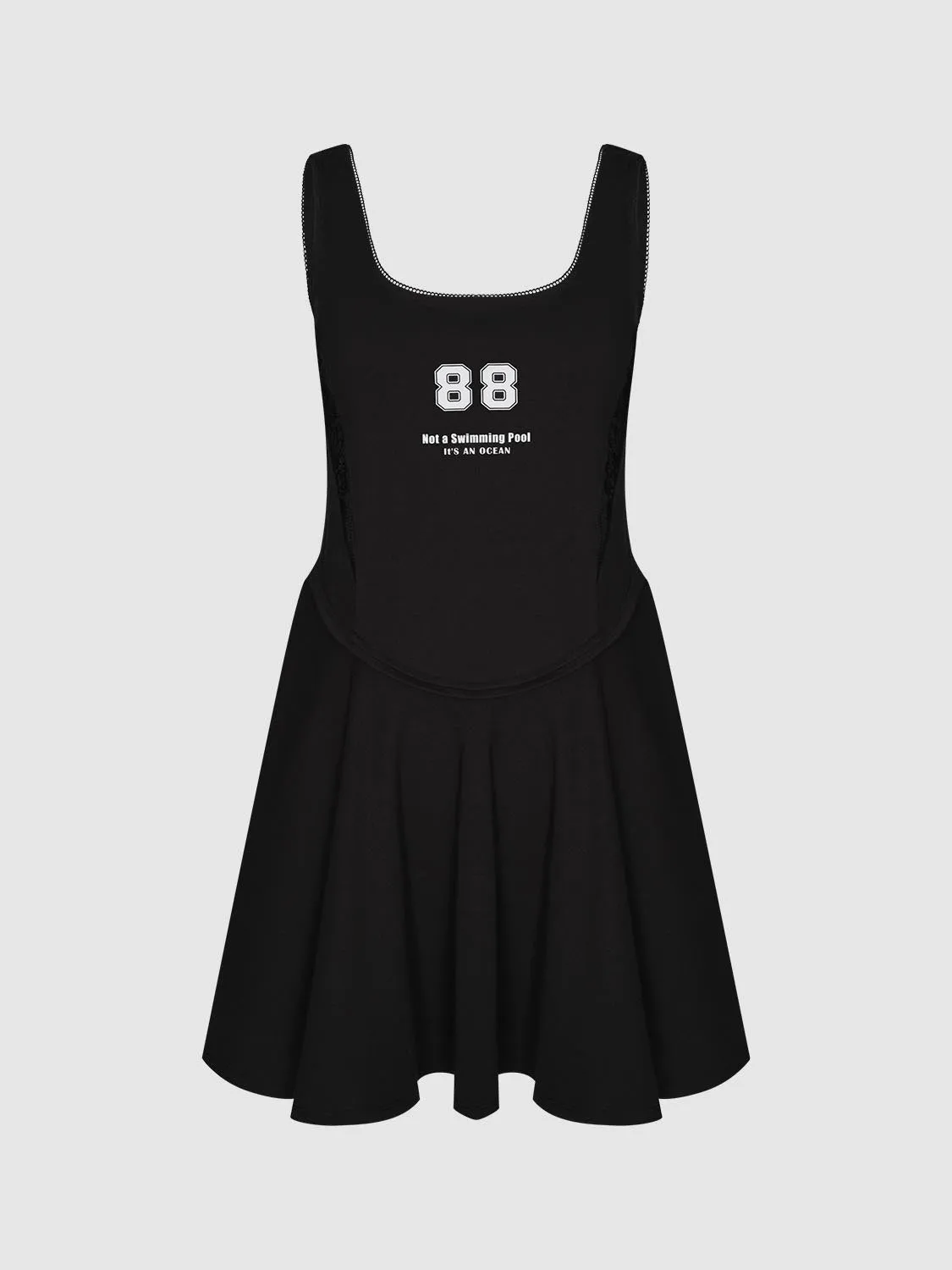 U-Neck A-Line Dresses