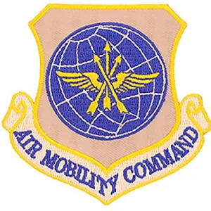 US Military USAF Air Mobility Command Color Patch