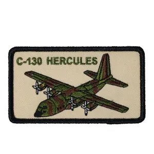 US Military USAF C-130 Hercules Iron On Patch