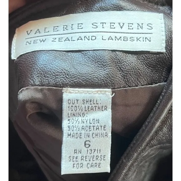 Valerie Stevens New, Zealand, lamb, skin skirt