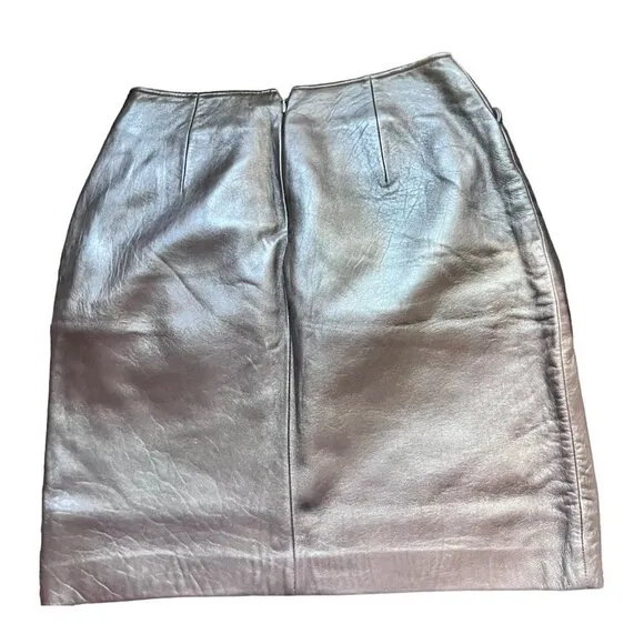 Valerie Stevens New, Zealand, lamb, skin skirt
