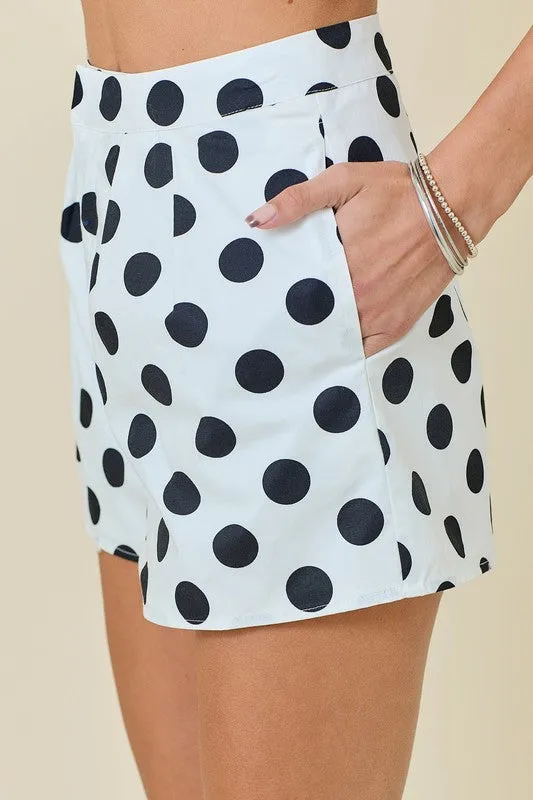 Veronica Double Pleated Shorts