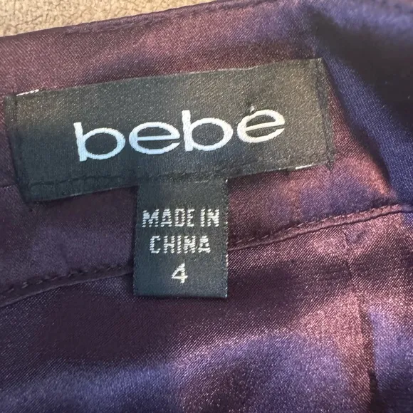 Vintage Bebe Y2K Plaid Ruffled Midi Skirt