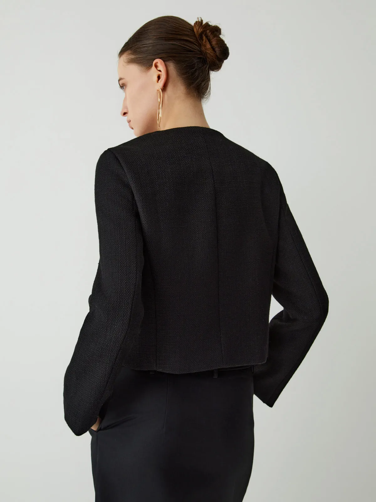 Vintage Button Tweed Jacket