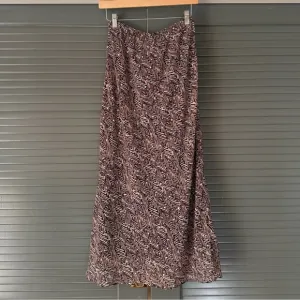 Vintage Coldwater Creek Brown Sequin Midi Skirt