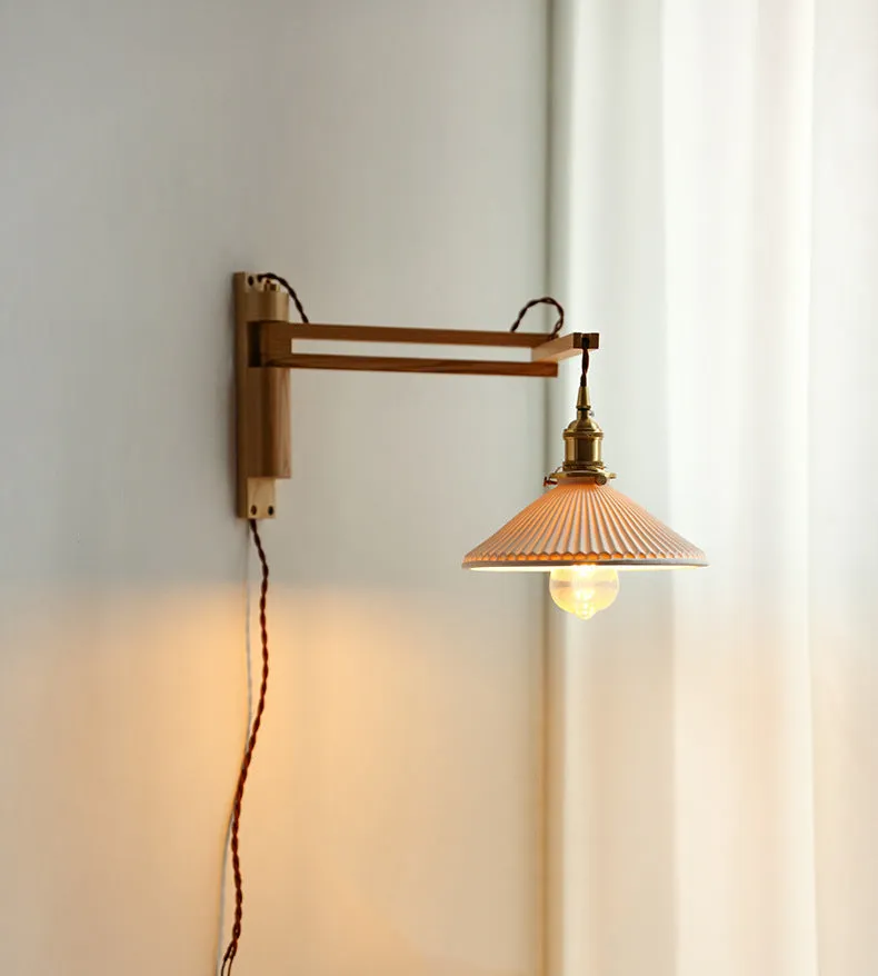 Vintage Folding Wall Lamps