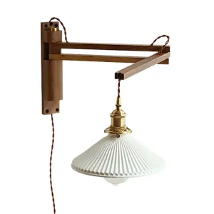 Vintage Folding Wall Lamps