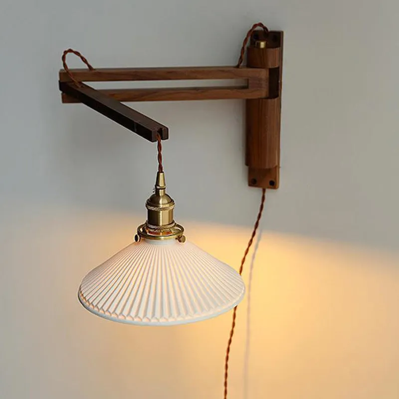 Vintage Folding Wall Lamps