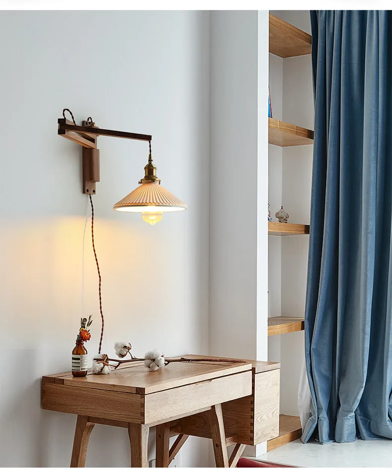 Vintage Folding Wall Lamps