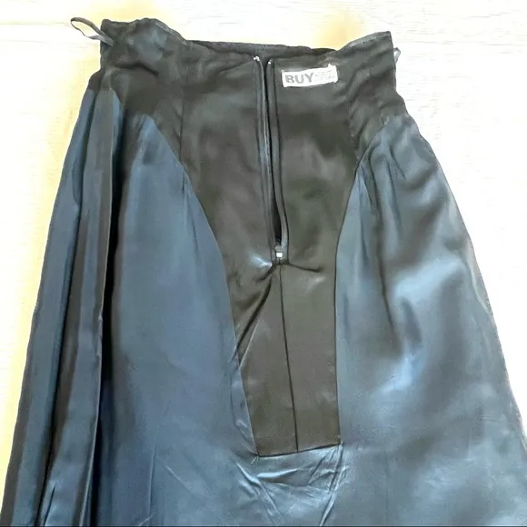 Vintage High Waist Midi Pencil Skirt