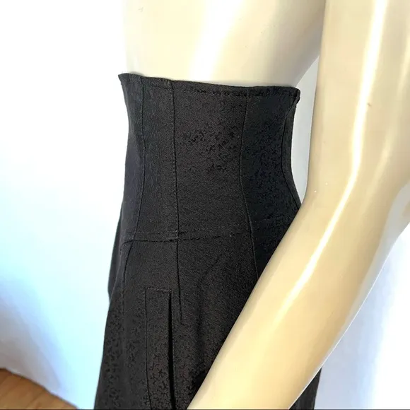 Vintage High Waist Midi Pencil Skirt