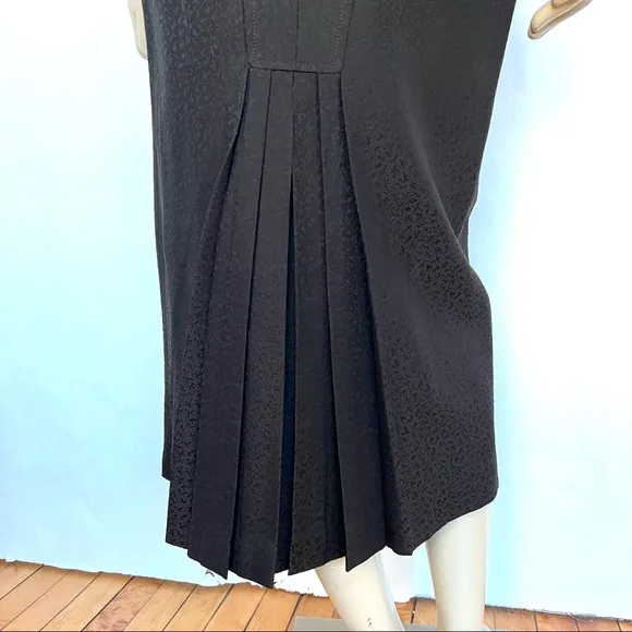 Vintage High Waist Midi Pencil Skirt