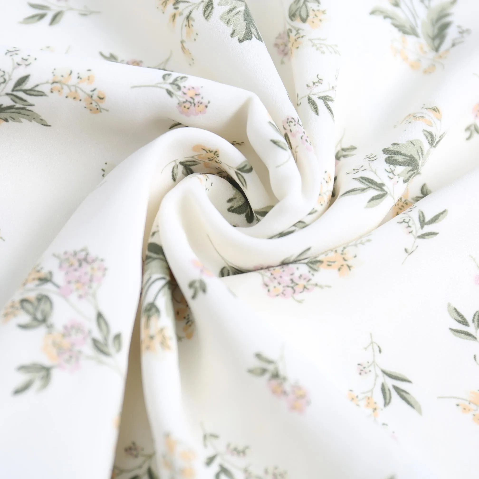 Vintage-Inspired A-Line Dress for Women in Floral Chiffon