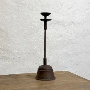 Vintage Iron Oil Lamp