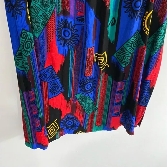 Vintage - Jennifer Lauren - 80s pint midi skirt