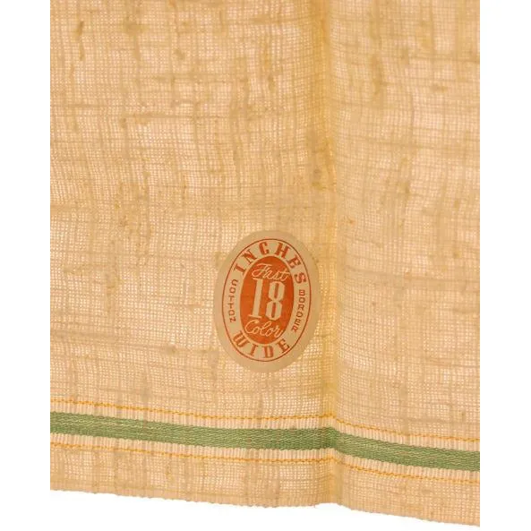 Vintage Kitchen Towel Stevens Linen "Sunday" Embroidered 1940s