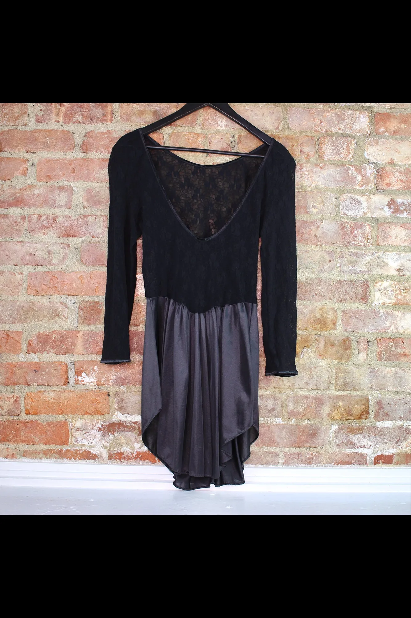 Vintage Lace Skater Dress - Large